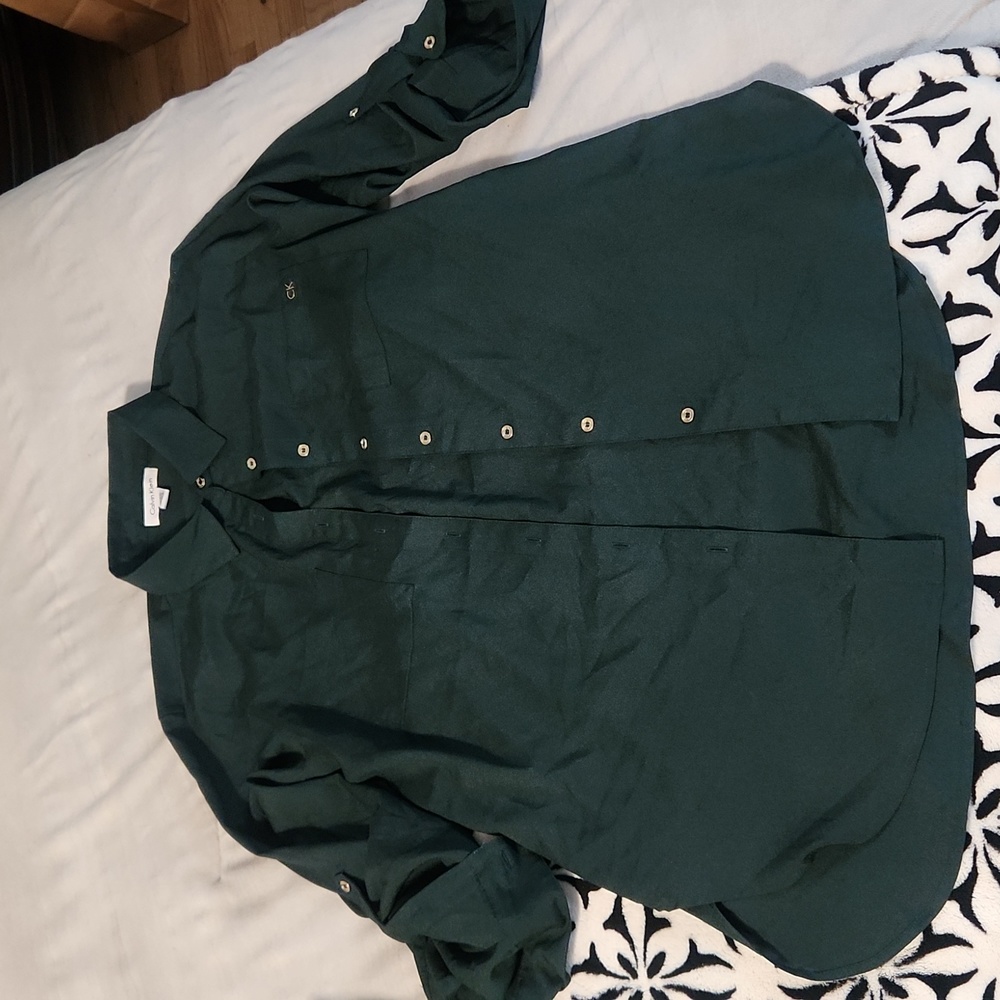 Womans small Calvin Klein button collared shirt